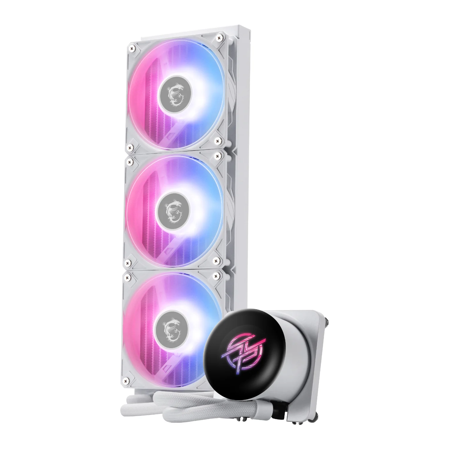 MSI MPG Coreliquid P13 360 AIO Liquid CPU Cooler - White - Image 2