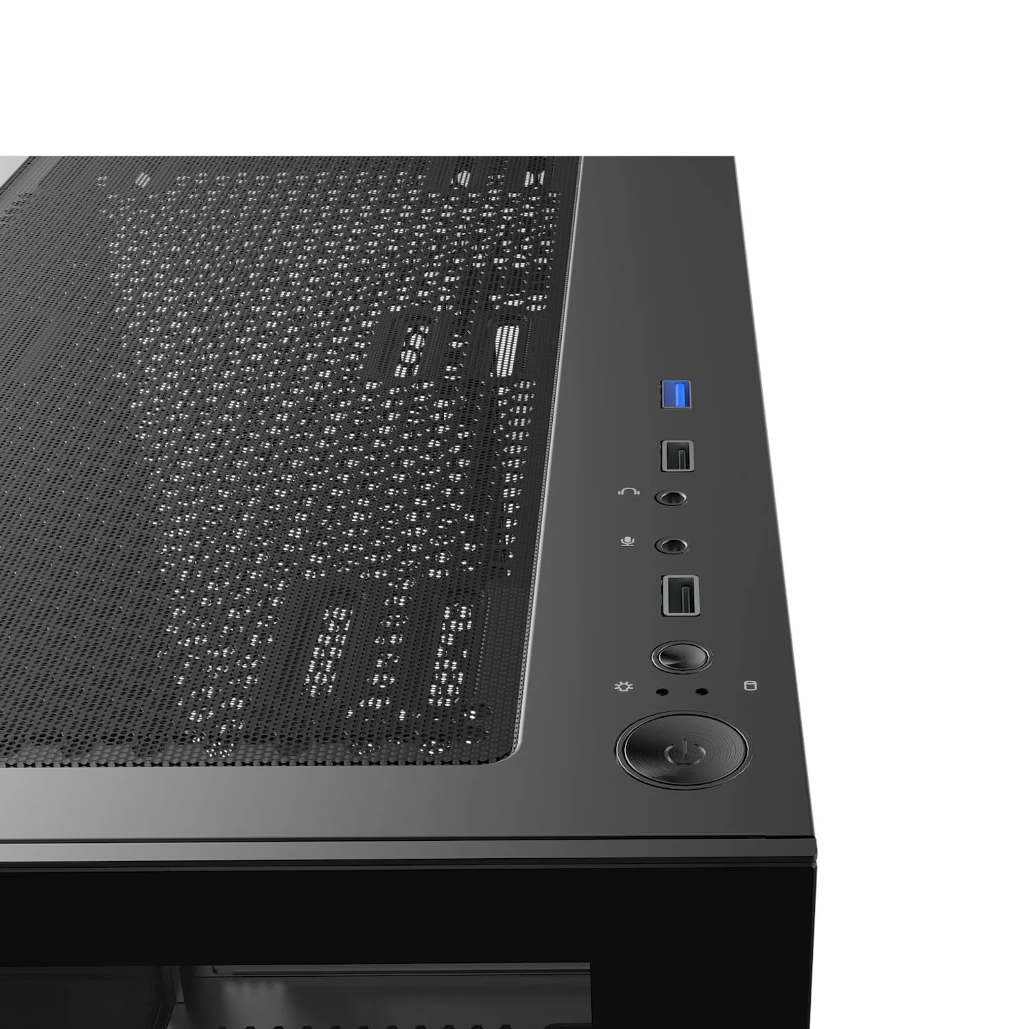 MSI PAG PANO M110A Micro-ATX Gaming Chassis – Black - Image 3