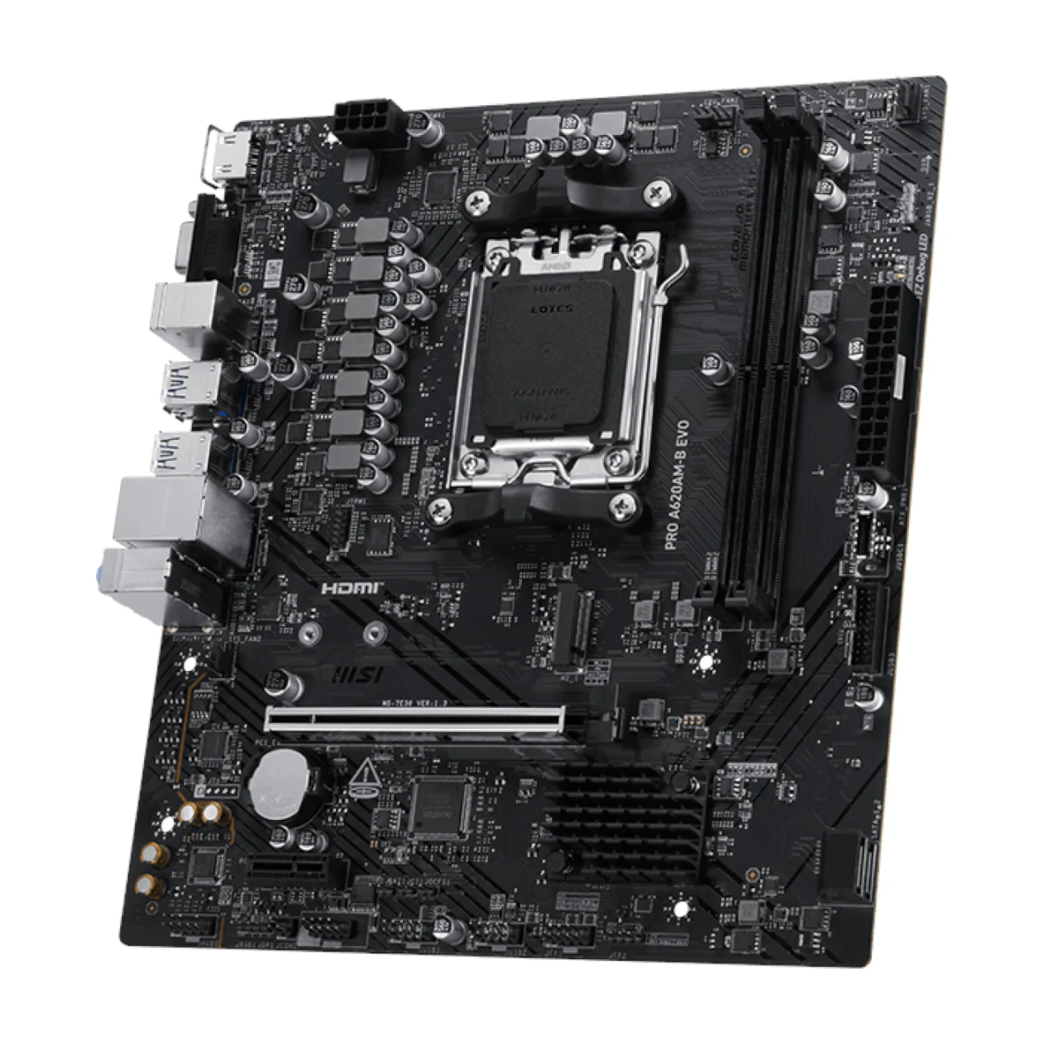 MSI PRO A620AM-B EVO AM5 M-ATX Motherboard - Image 3
