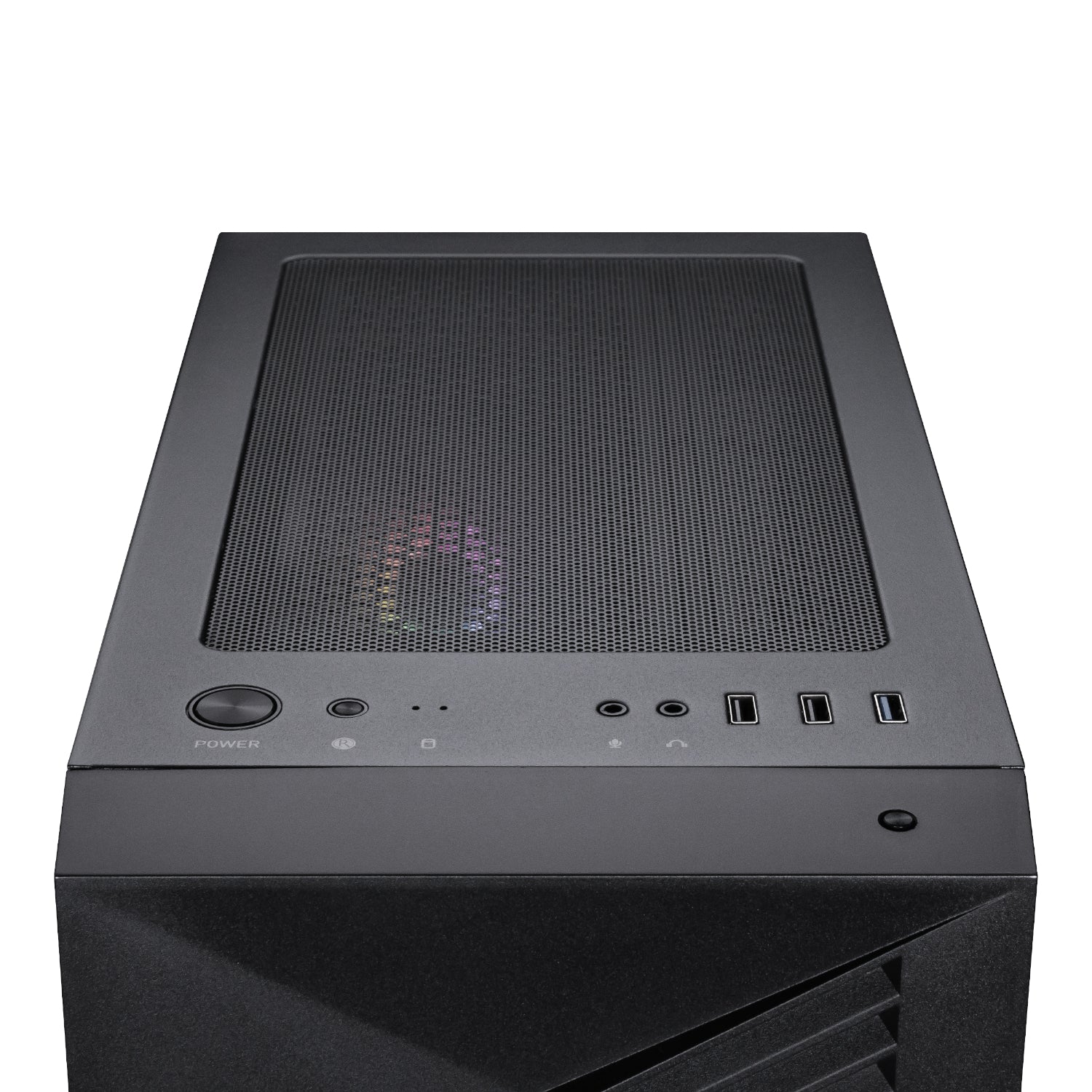 MSI PRO FORGE M050A Micro-ATX Gaming Chassis - Black - Image 4