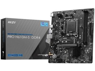 MSI H610M-S PRO DDR4 MAINBOARD