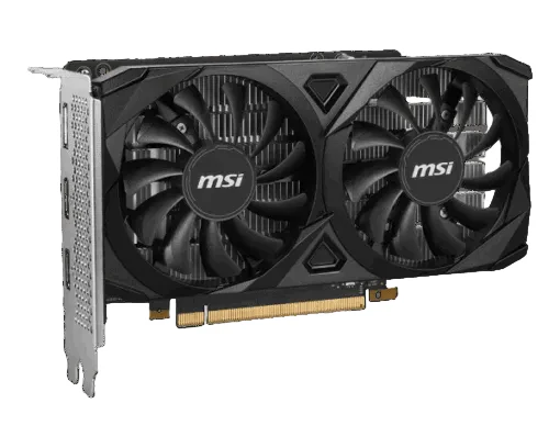 MSI GeForce RTX 3050 VENTUS 2X 6GB GDDR6 OC Graphics Card - Image 2