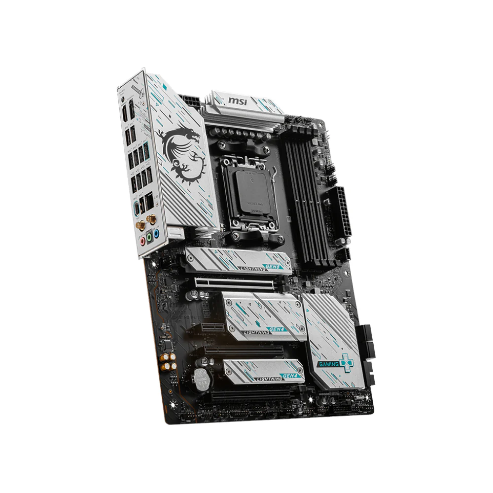 MSI X670E GAMING PLUS WIFI AMD AM5 ATX Gaming Motherboard - Image 2