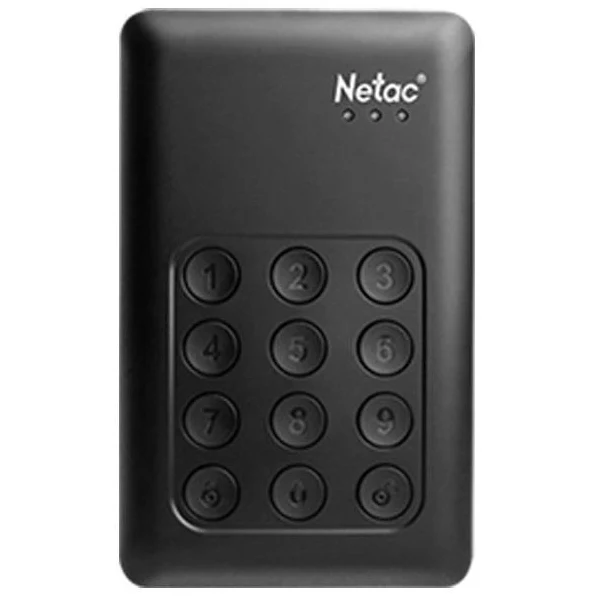 Netac 1TB Encrypted External Hard Drive – Secure Portable HDD with USB 3.0, Data Protection - Image 4