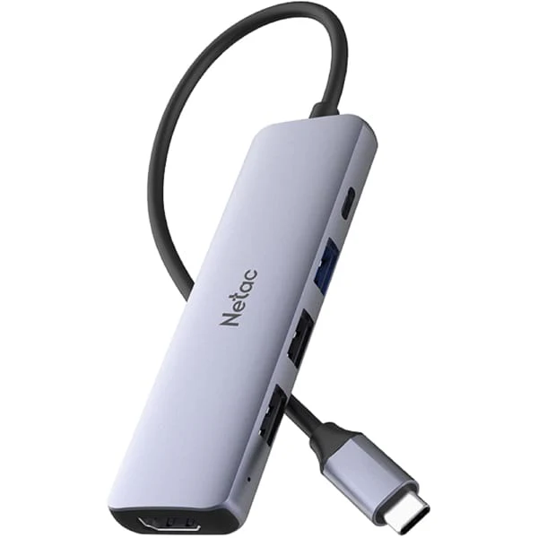 Netac WF13 5-in-1 USB-C Docking Station | 4K HDMI | 100W PD - Image 3