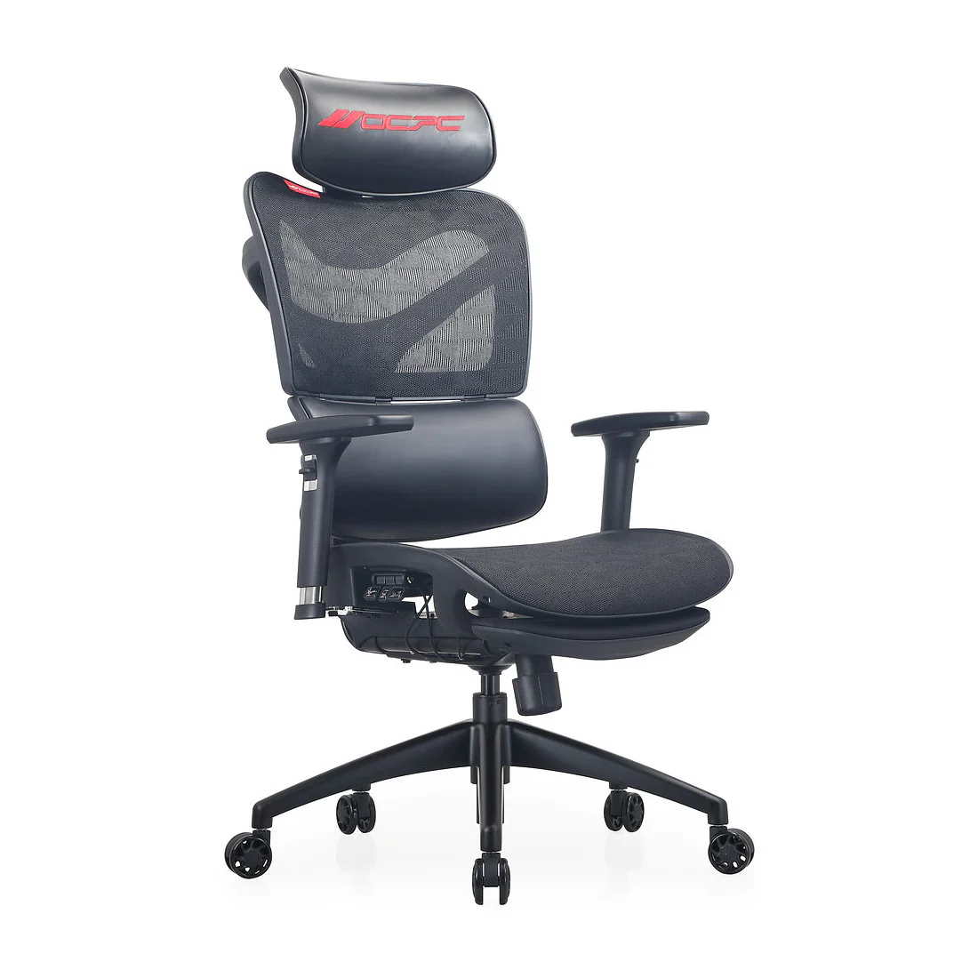 OCPC AIRMESH 800 Ergonomic Gaming Chair – Breathable Mesh Design, Adjustable, Sleek Black Finish - Image 3