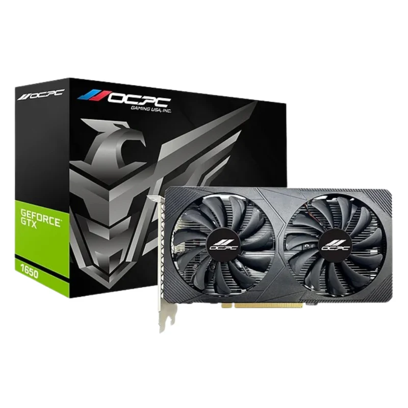 OCPC GTX 1650 4GB GDDR6 XE Black Dual-Fan Gaming Graphics Card - HDMI, DP, DVI - Image 5