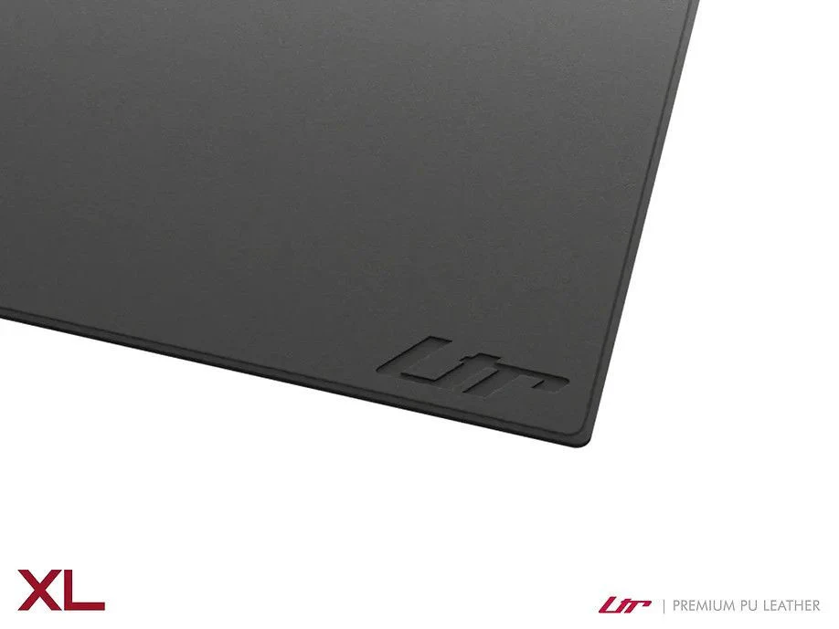 OCPC OCMPLTRXLBK LTR XL Gaming Mouse Pad – 900 × 400mm PU Leather Anti-Scratch Desk Mat - Image 4