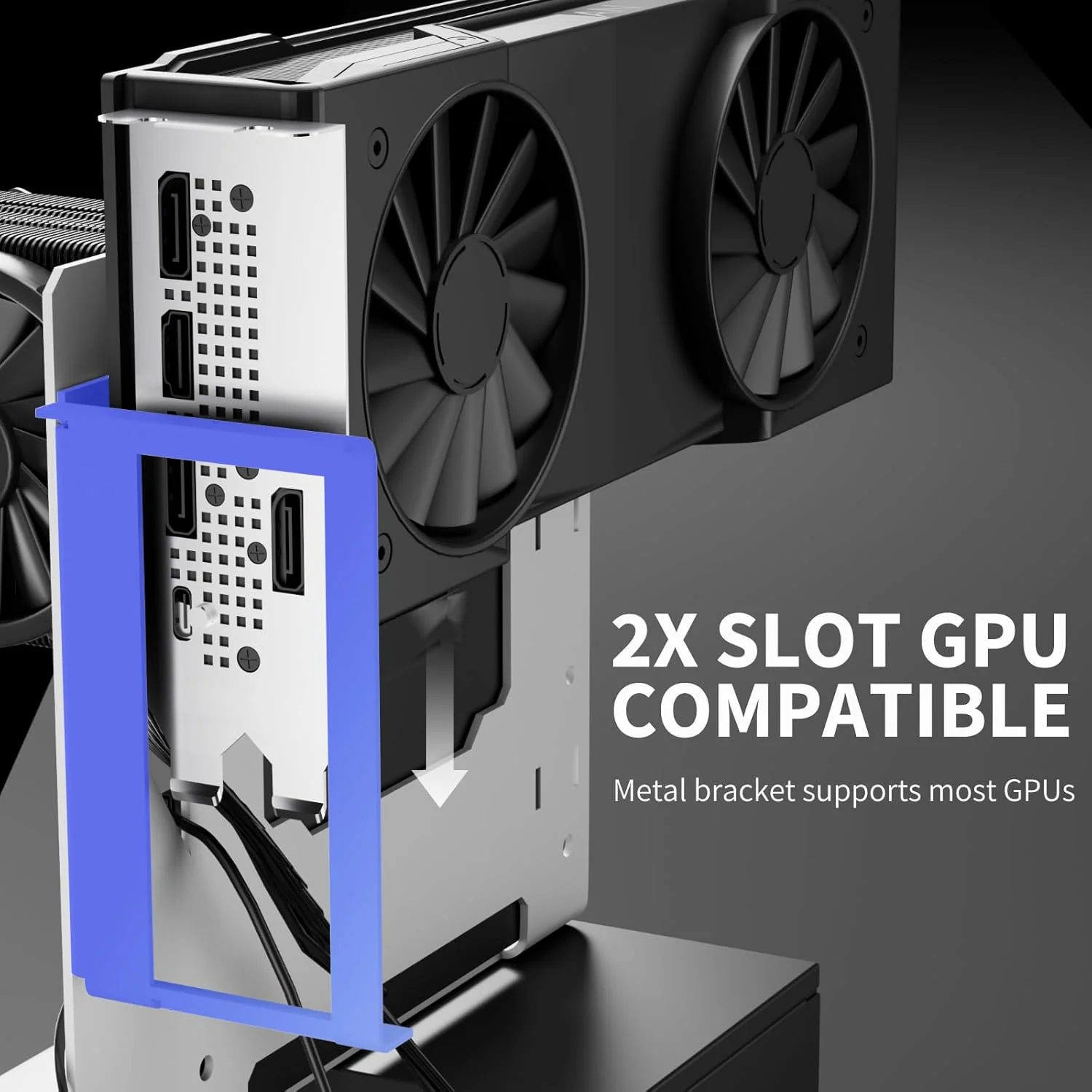 OCPC Mini2 Open-Air Mini ITX SFF PC Case – Stainless Steel Small Form Factor Chassis, SFX PSU Support, Black - Image 6