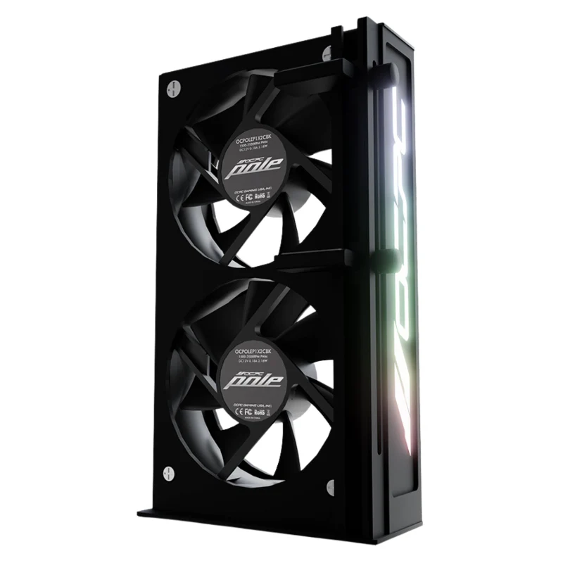 OCPC Pole P1 Graphics Card Cooler & Holder (Black) - Image 3