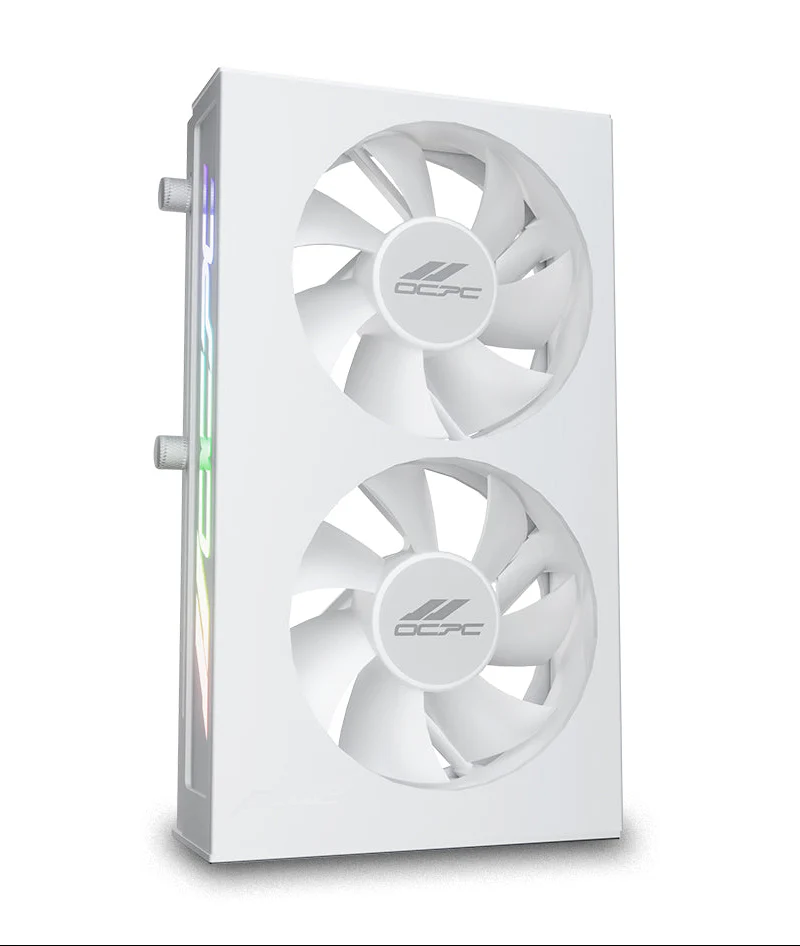 OCPC Pole P1 Graphics Card Cooler & Holder (White) - Image 2