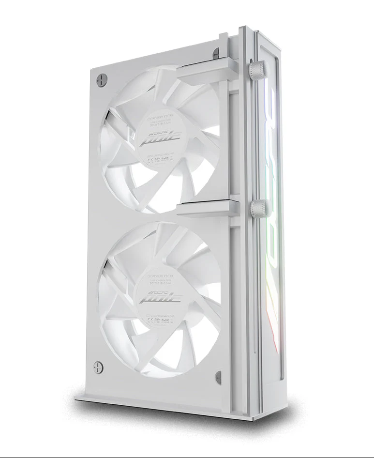 OCPC Pole P1 Graphics Card Cooler & Holder (White) - Image 3