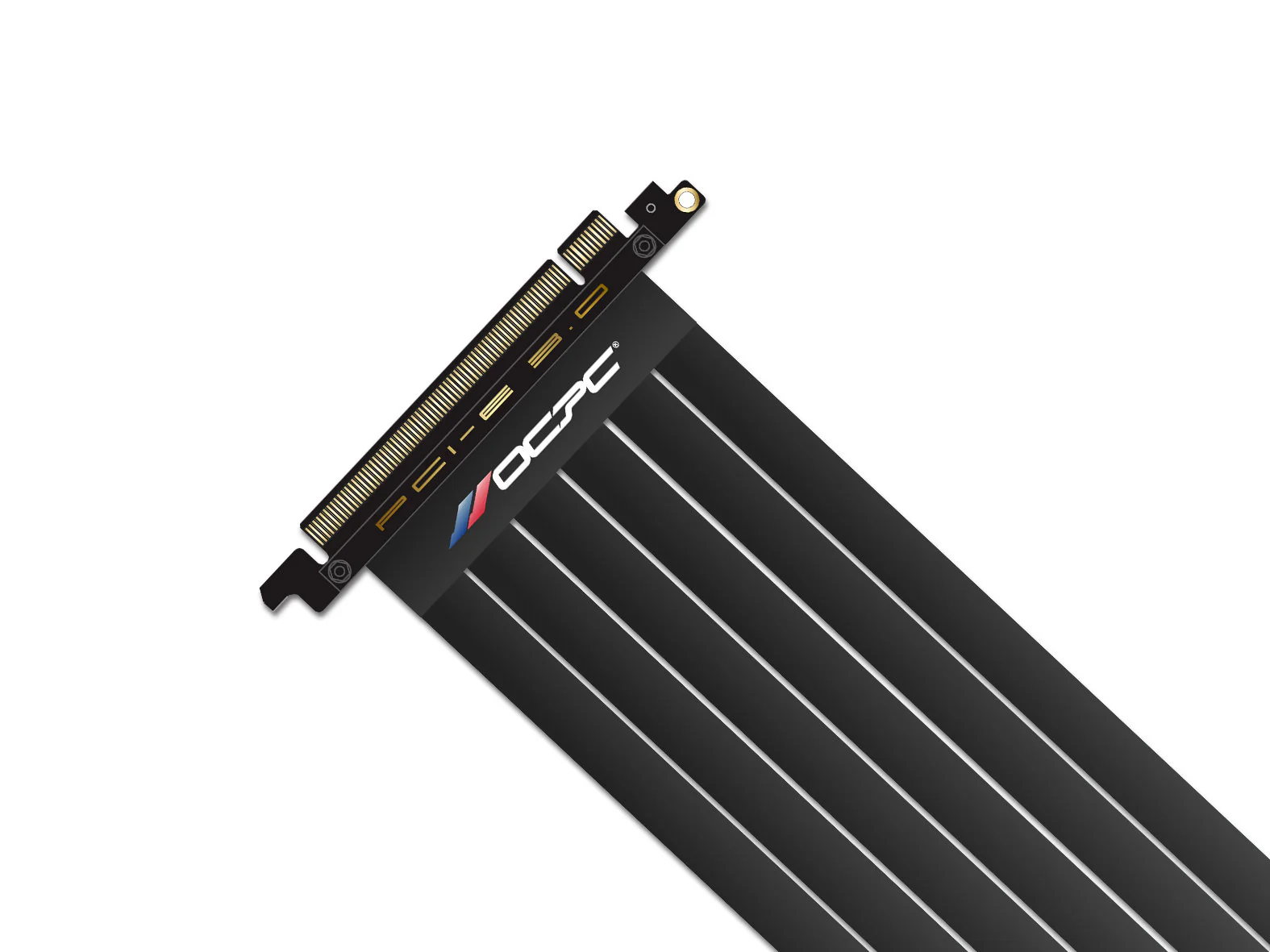 OCPC XTENDER PCI-E 3.0 Black Riser Cable -25cm - Image 2