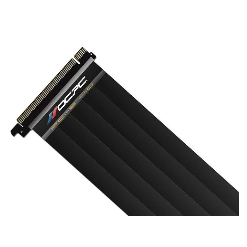 OCPC XTENDER PCI-E 4.0 Black Riser Cable - 25cm - Image 3