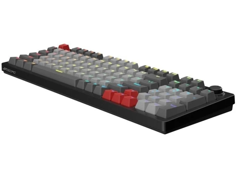 OCPC Zero Compact Gaming Keyboard - Black / Light Grey - Image 3