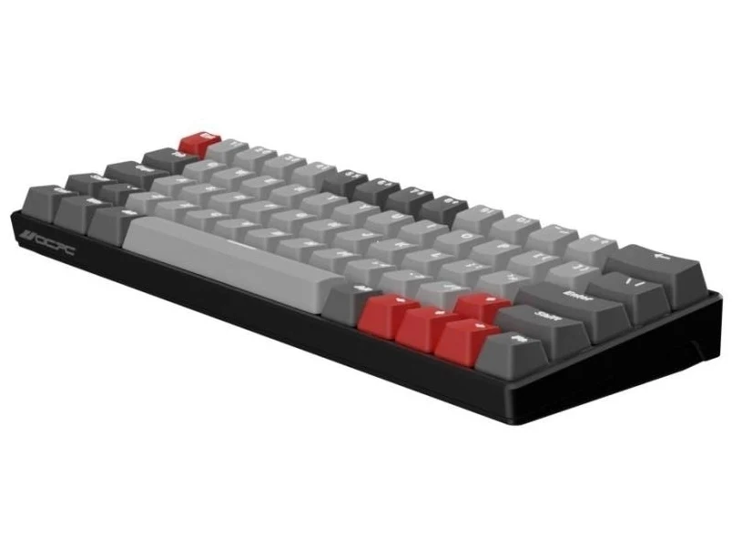 OCPC Zero Mini Gaming Keyboard - Black / Light Grey - Image 3