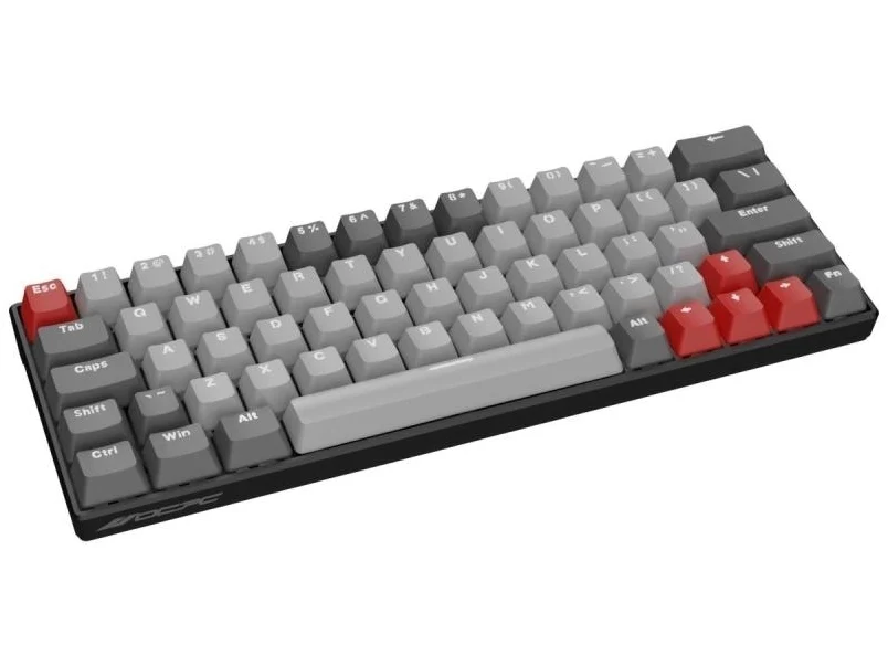 OCPC Zero Mini Gaming Keyboard - Black / Light Grey - Image 5