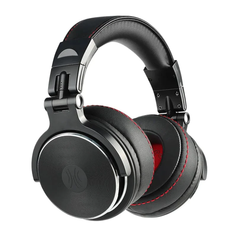 Oneodio Pro 50 Professional Wired Over Ear DJ and Studio Monitoring Headphones - BK - Image 4