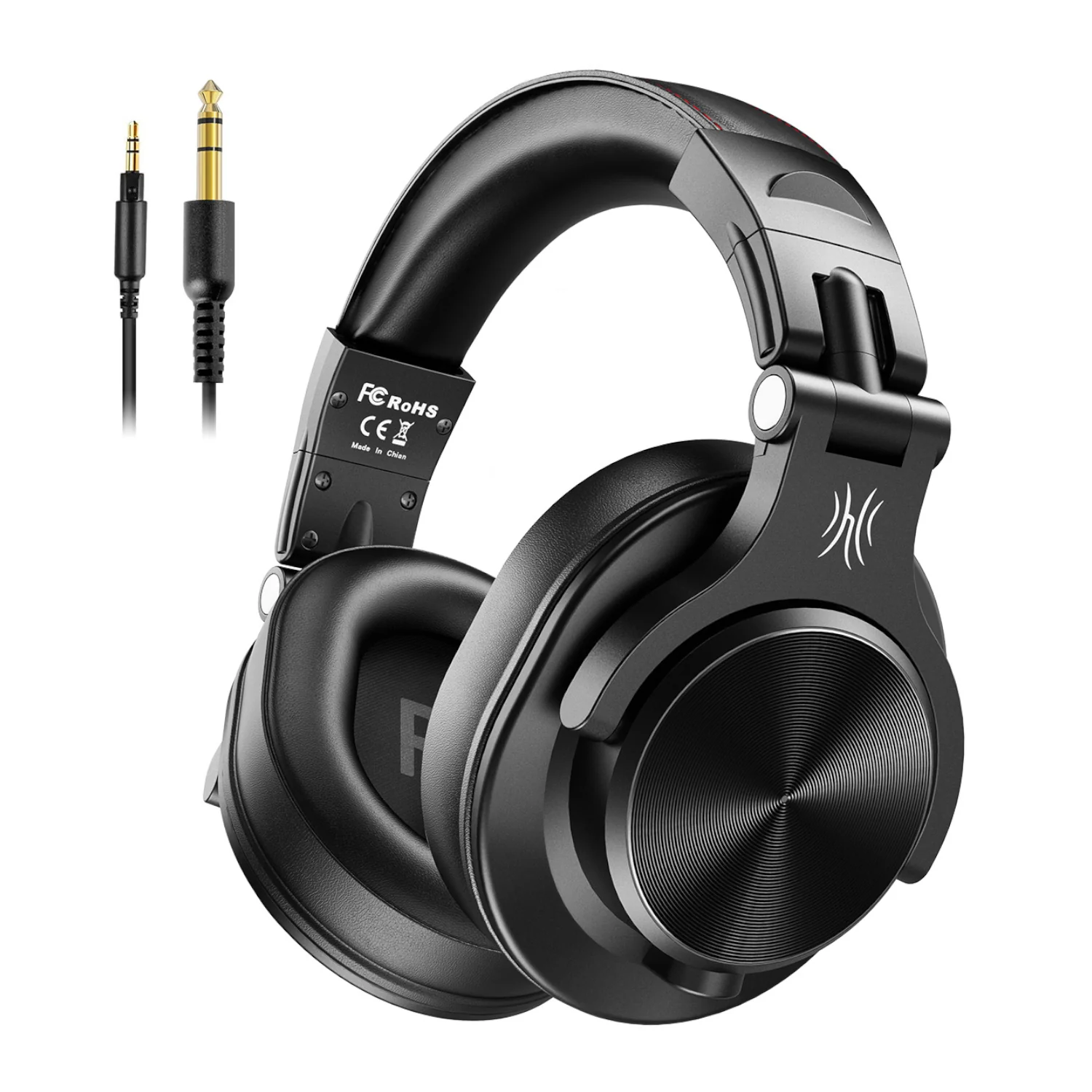 Oneodio Pro A71 Wired Headphones - Black - Image 3
