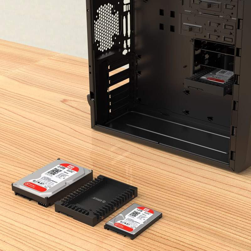 Orico 2.5" to 3.5" HDD/SSD Caddy – SATA III 6Gbps Adapter - Image 3