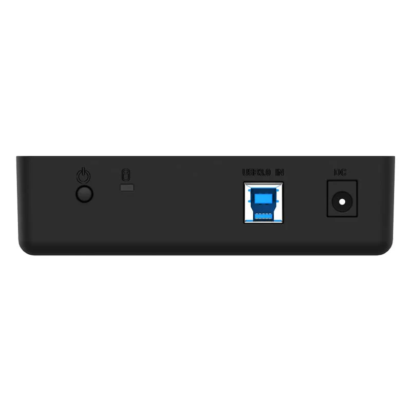 Orico 3.5" USB3.0 SATA External Hard drive / SSD Enclosure - Black - Image 4