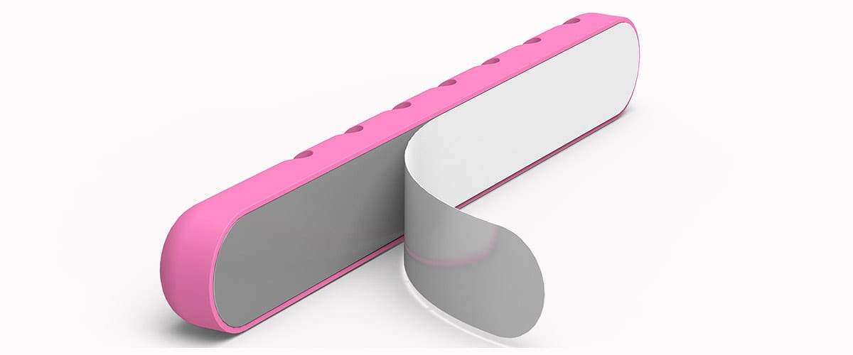 Orico 7 Slot Desktop Cable Clip - Pink - Image 3