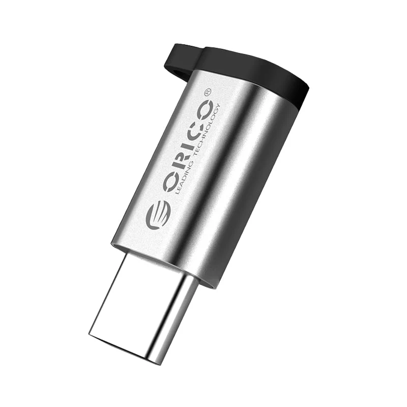 ORICO USB-C to Micro USB OTG Adapter - Silver - Image 2