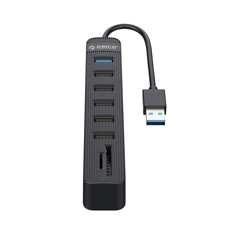 Orico USB3.0 to 1x USB 3.0 | 5x USB2.0 + SD|TF HUB BK - Image 5