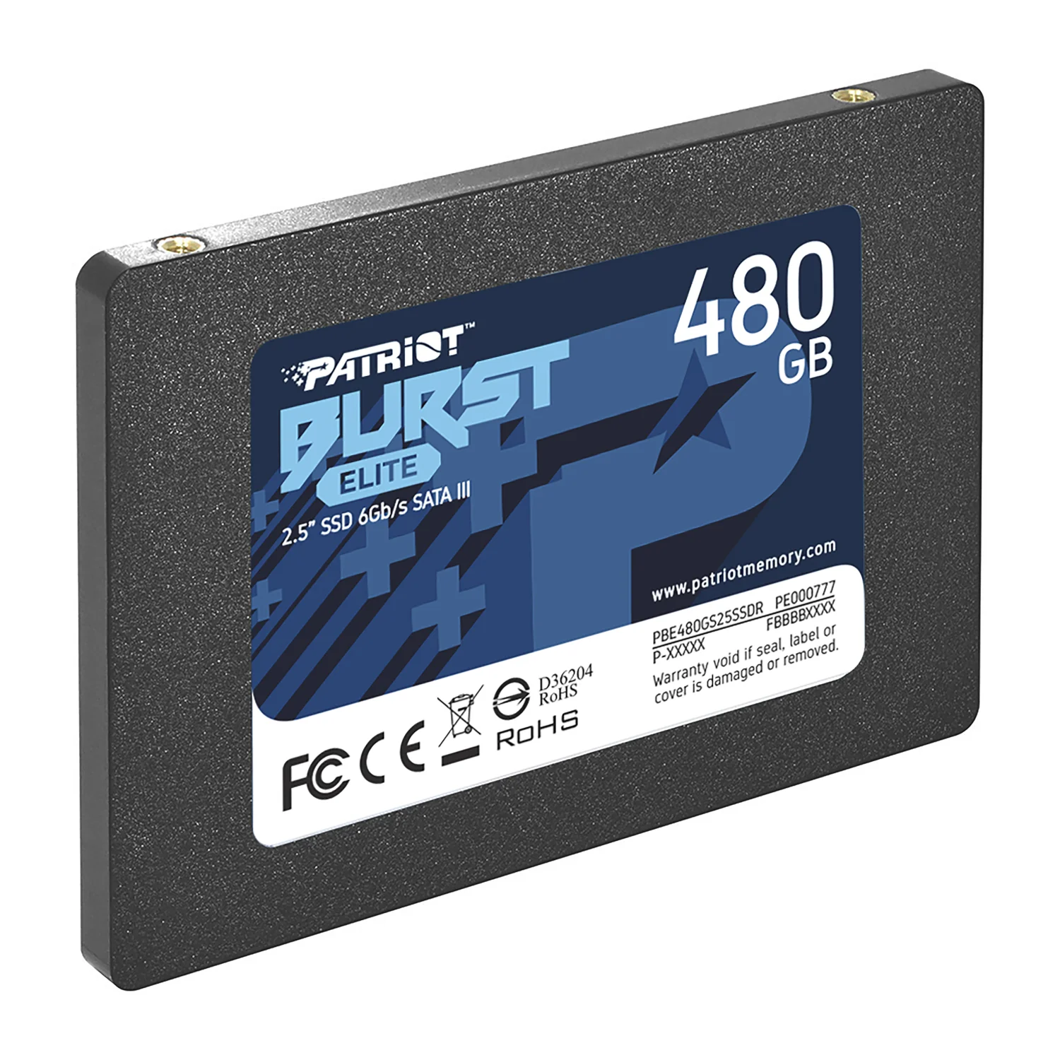 Patriot Burst Elite 480GB 2.5" SATA III SSD - Image 2