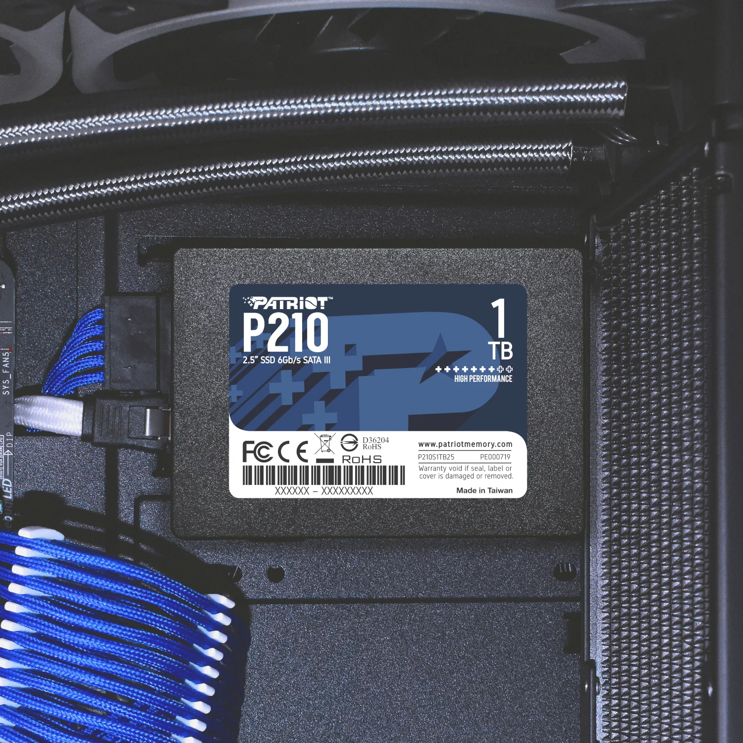Patriot P210 1TB 2.5 Inch SATAIII SSD - Image 3