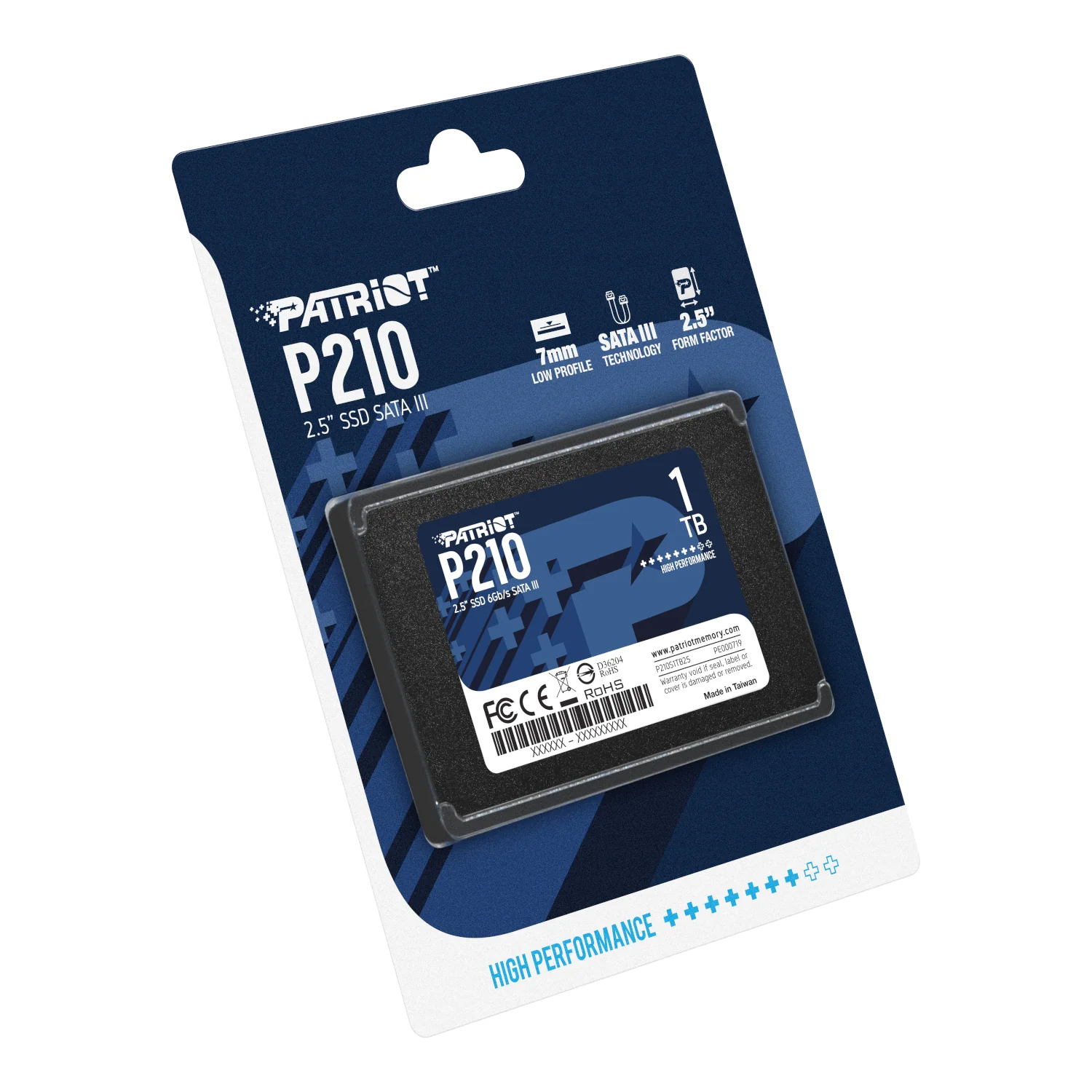 Patriot P210 1TB 2.5 Inch SATAIII SSD - Image 4