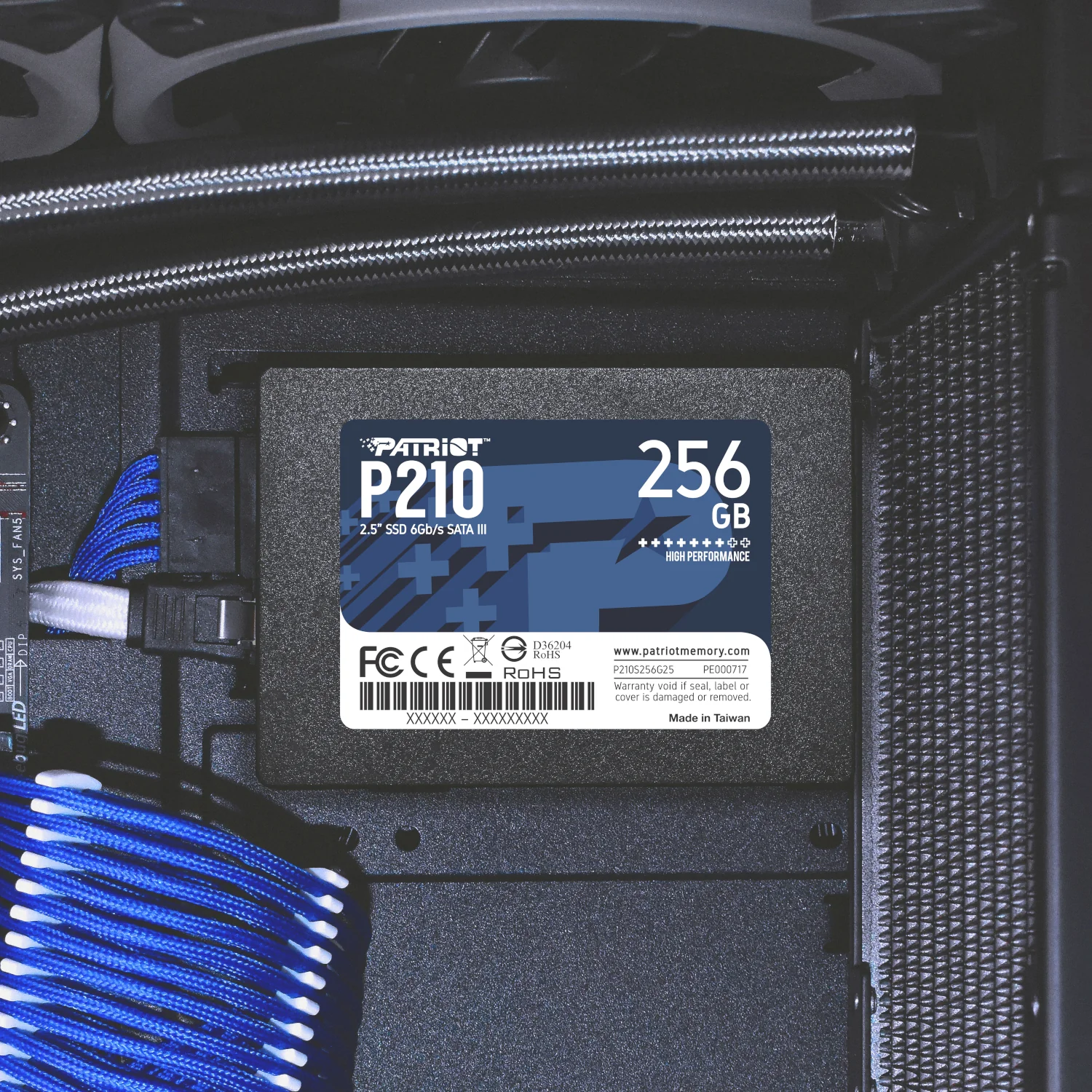 Patriot P210 256GB 2.5 Inch SATAIII SSD - Image 3