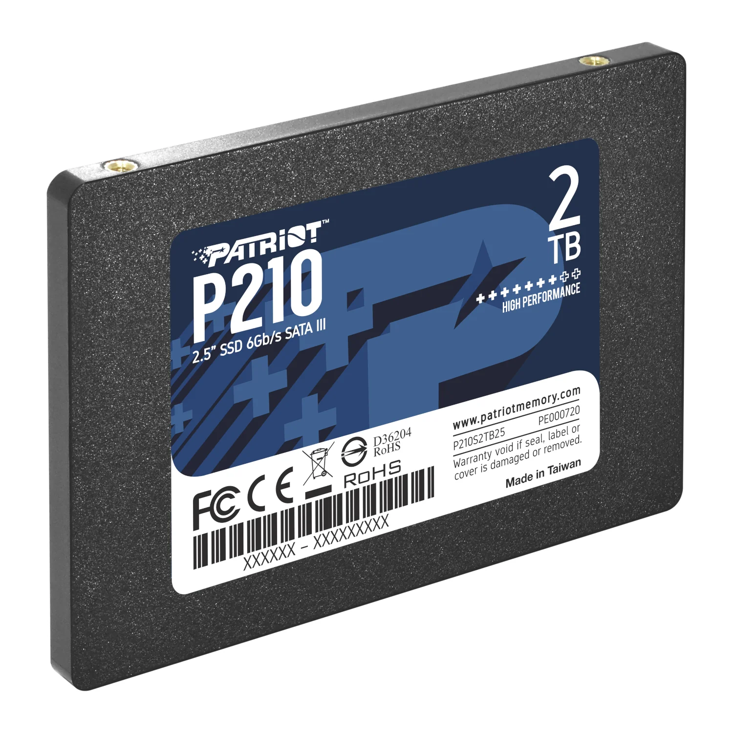 Patriot P210 2TB 2.5 Inch SATAIII SSD - Image 2