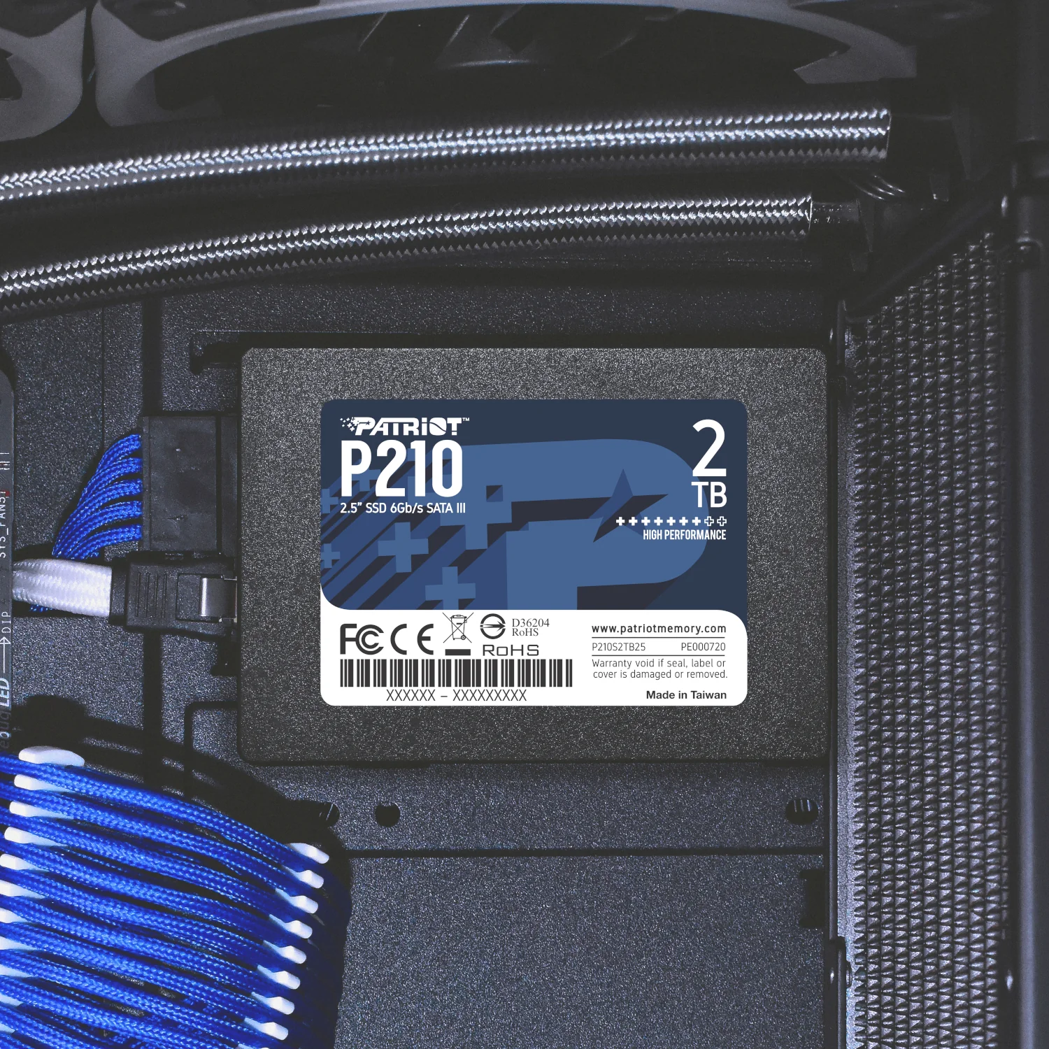 Patriot P210 2TB 2.5 Inch SATAIII SSD - Image 3