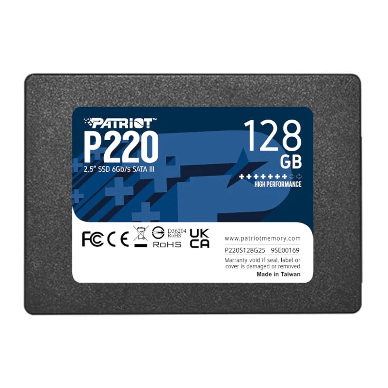 Patriot P220 128GB 2.5" SSD - Image 3
