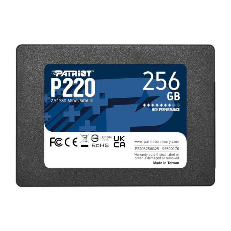 Patriot P220 256GB 2.5" SSD - Image 3