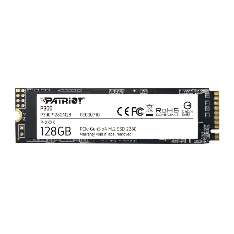 Patriot P300 128GB M.2 PCIe NVMe SSD - Image 3