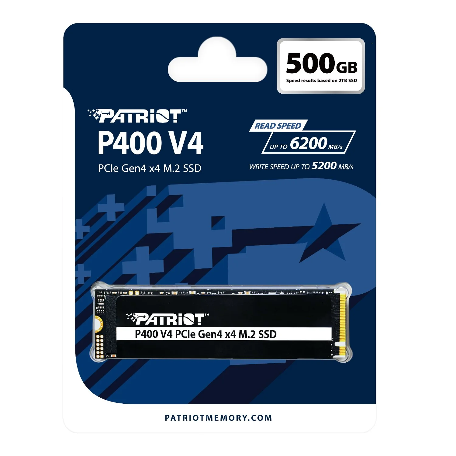 Patriot P400 Lite 500GB M.2 PCIe NVMe SSD - Image 4