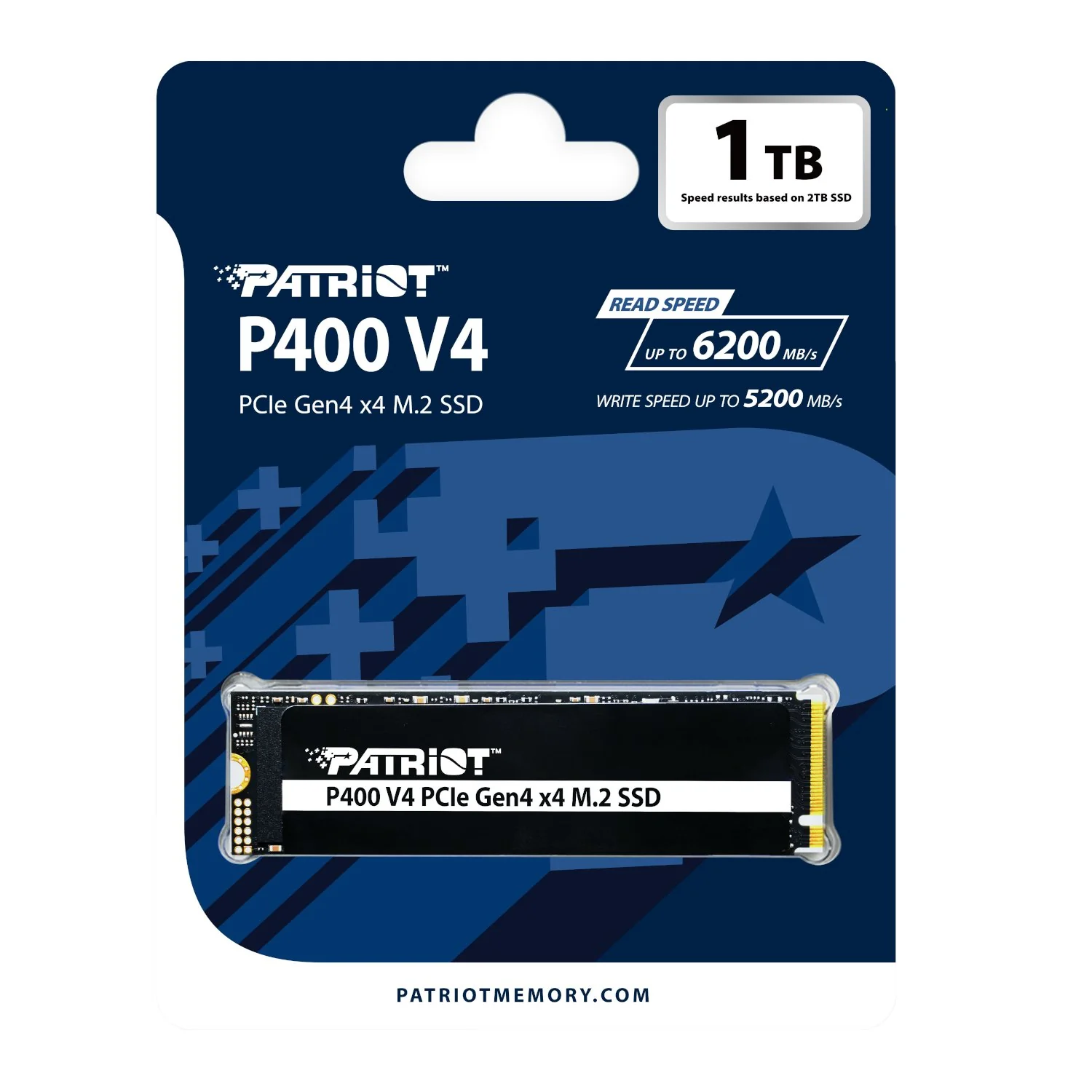 Patriot P400 V4 PCIe Gen4 x4 1TB M.2 2280 NVMe SSD - Image 3
