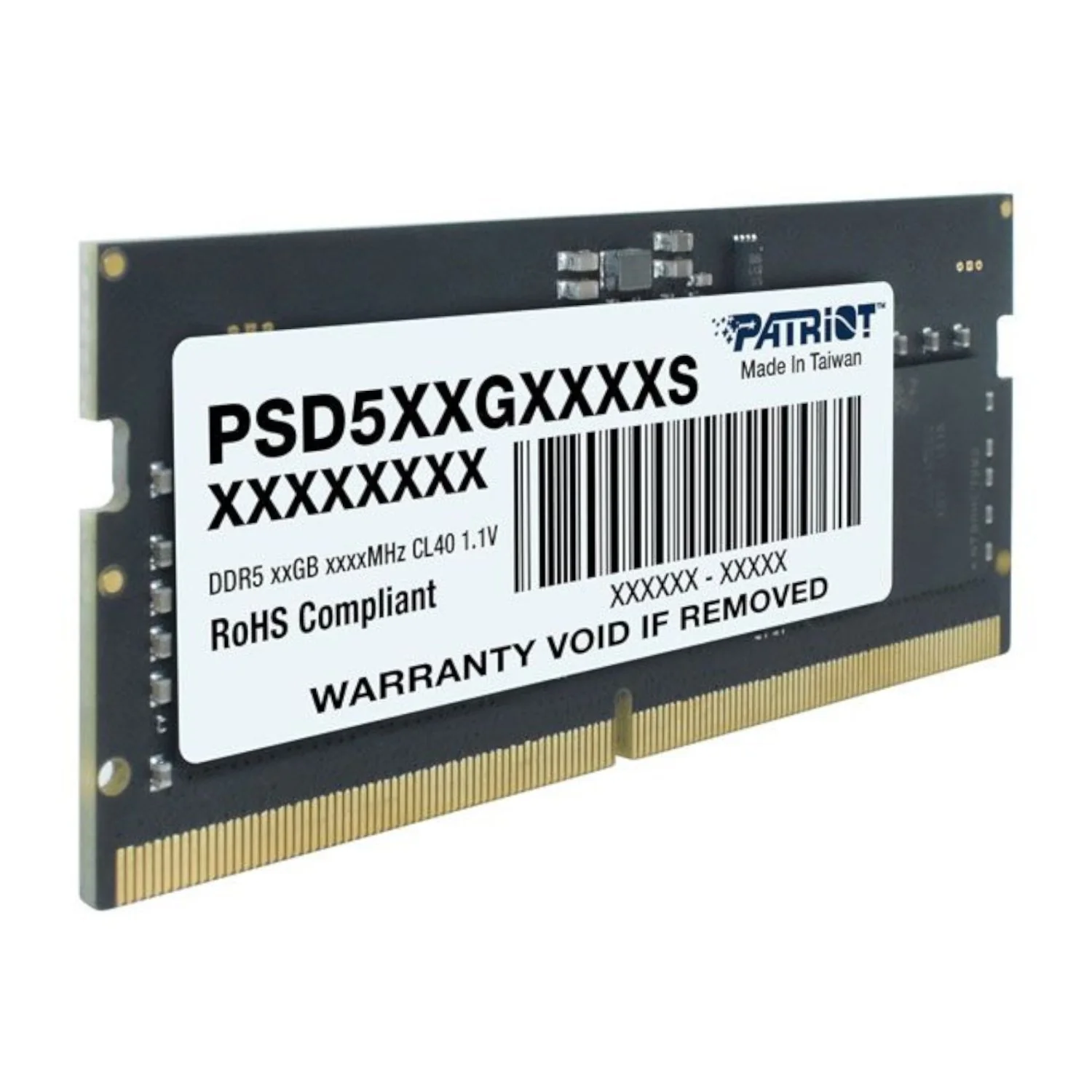Patriot Signature Line 16GB 5600MHz DDR5 SODIMM Notebook Memory - Image 2