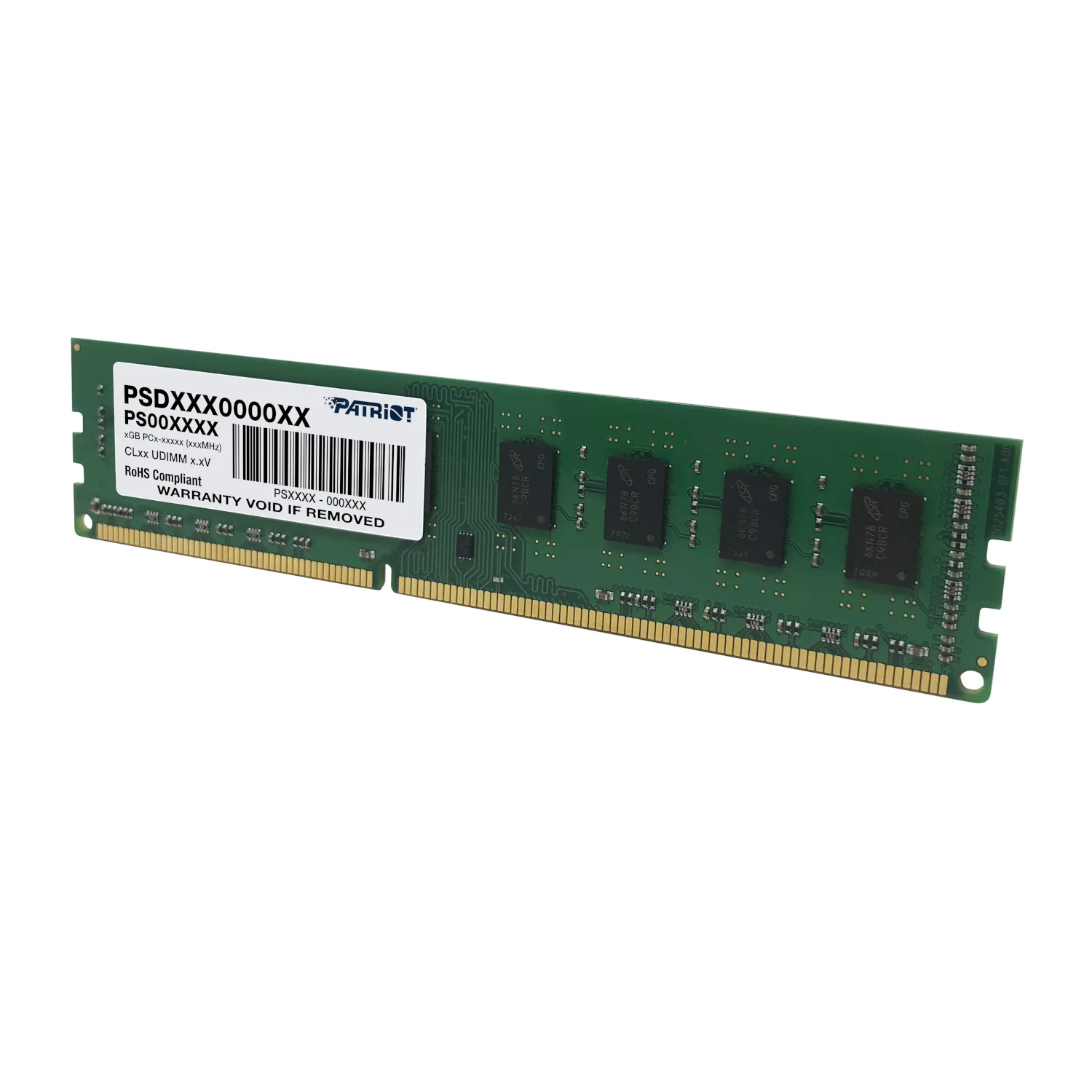 Patriot Signature Line 4GB 1600MHz DDR3 Single Rank Desktop Memory - Image 3