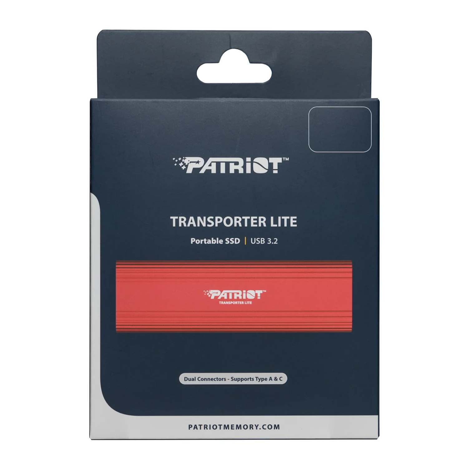 Patriot Transporter Lite 2TB USB3.2 Type-C External Portable SSD - Red - Image 4