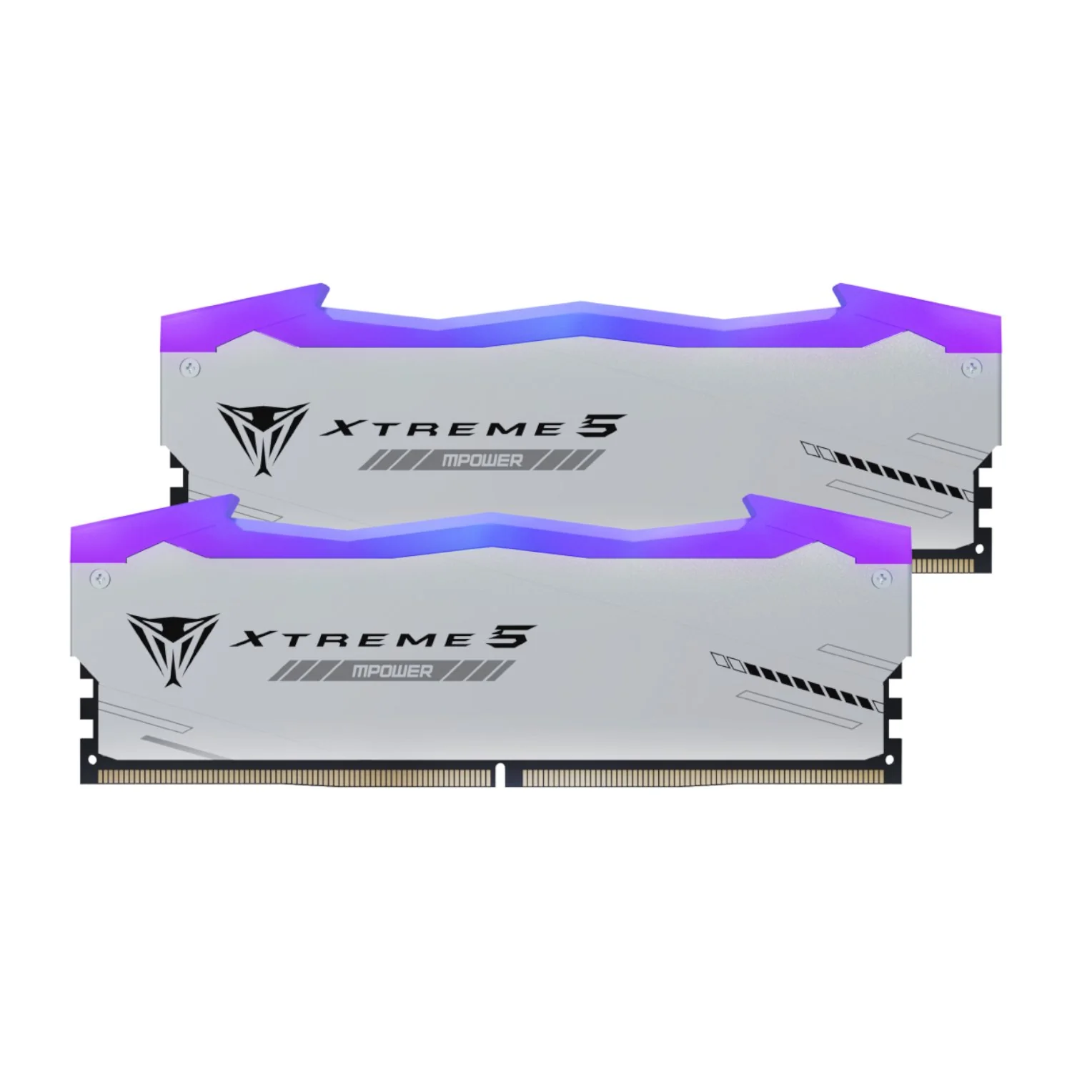 Patriot Viper Xtreme 5 RGB MPower 32GB 6000MHz DDR5 Desktop Gaming Memory Kit - Silver - Image 5