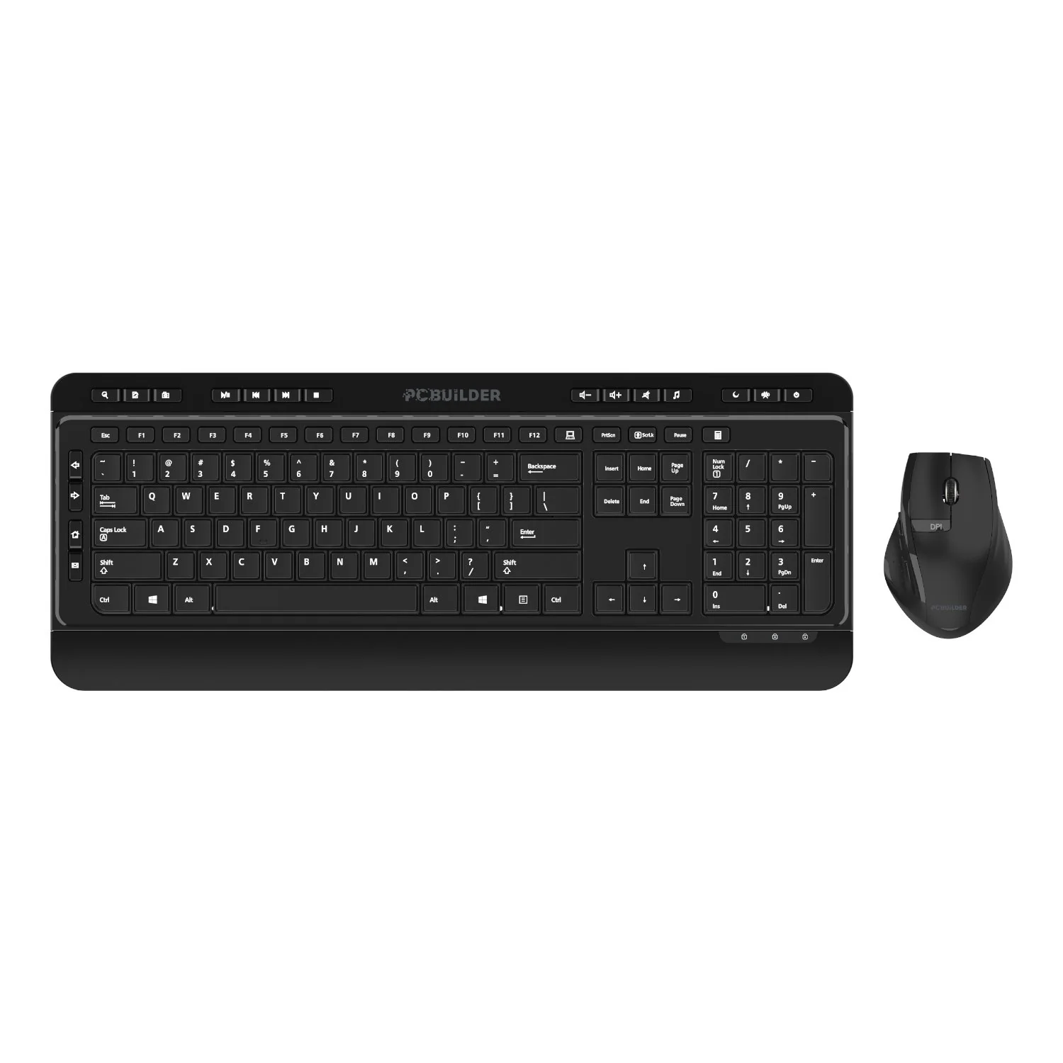 PCBuilder ALPHA Silent Wireless Keyboard and Mouse Combo - Image 5