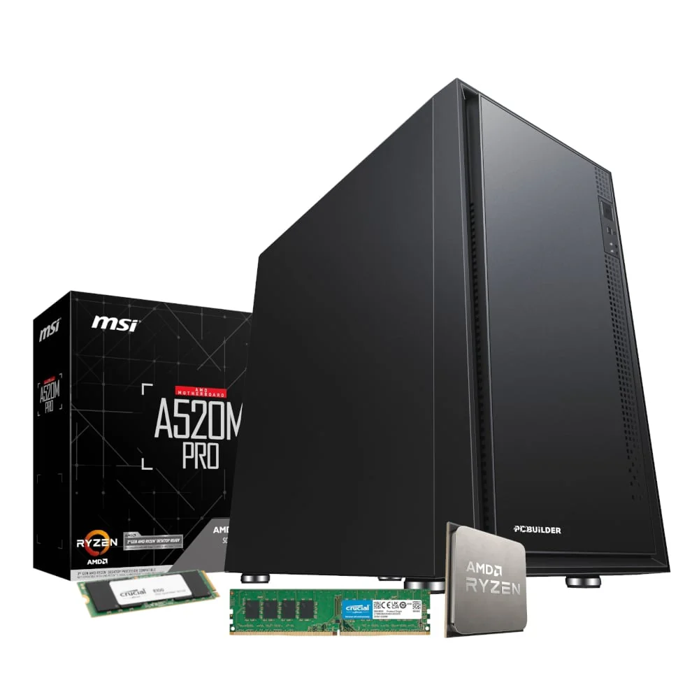 PCBuilder AMD Ryzen 7 5700G HOME MASTER Windows 11 Desktop PC - Image 7