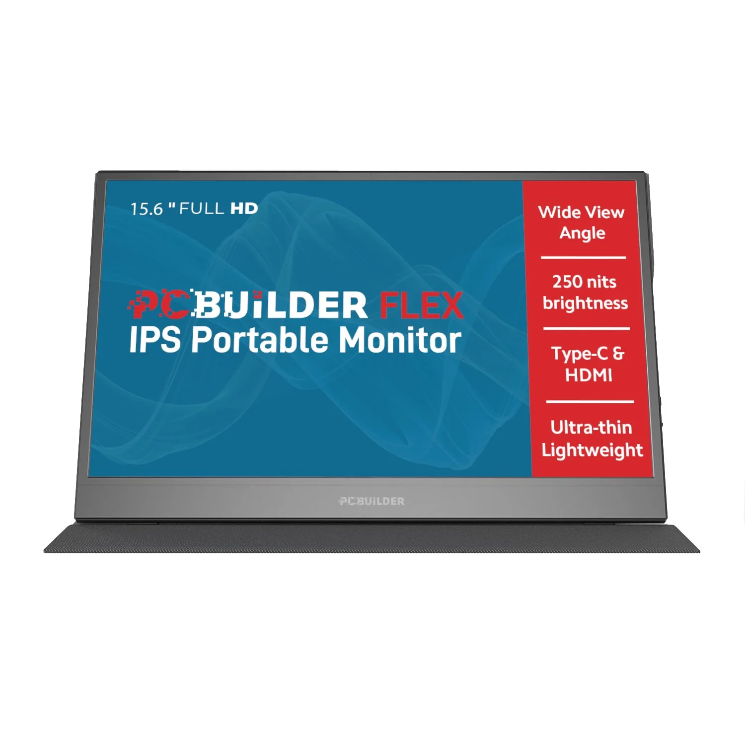 PCBuilder FLEX 15.6" Full HD IPS Portable Monitor - Image 5