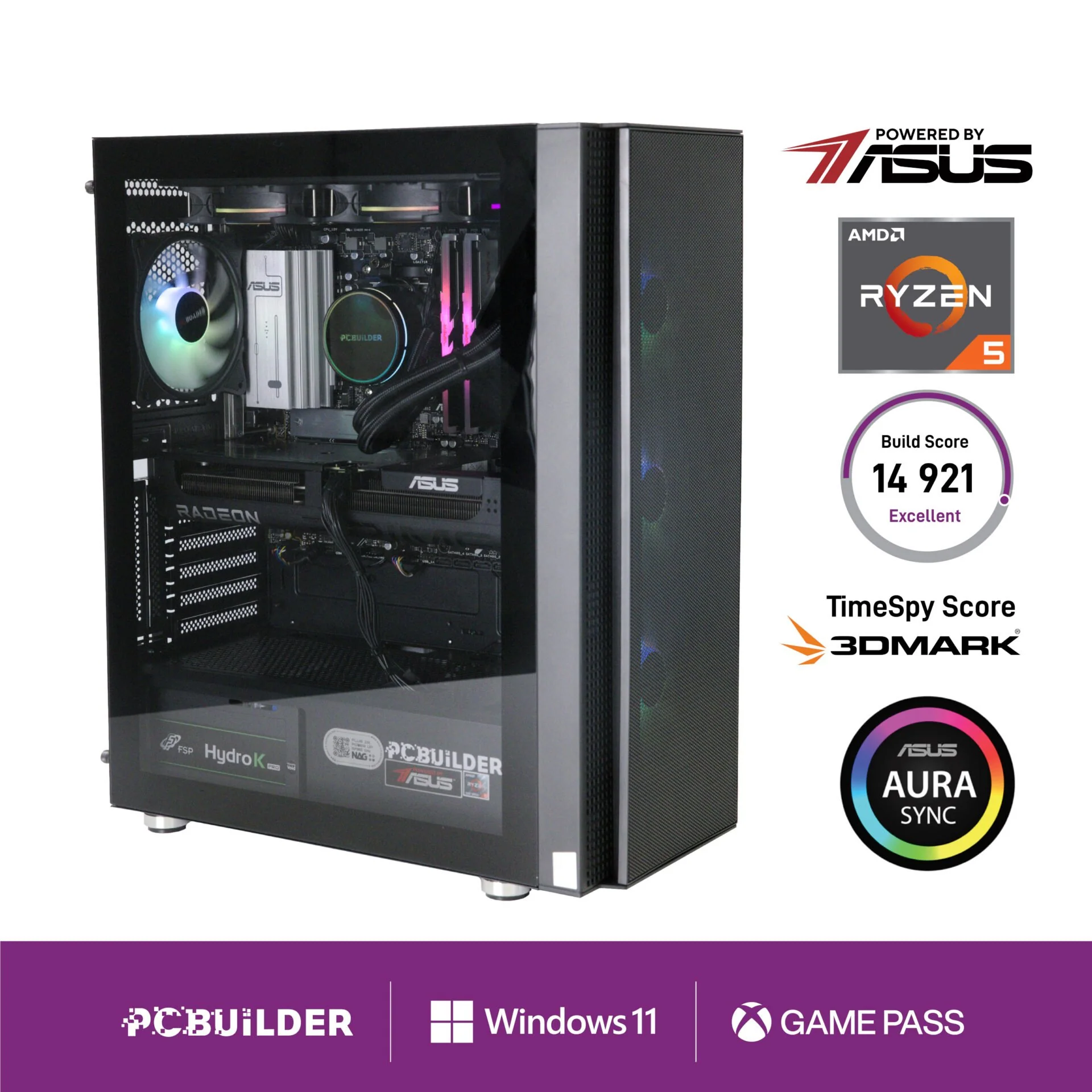 PCBuilder Ryzen 5 7600 SEEKER Windows 11 Gaming PC - Image 7