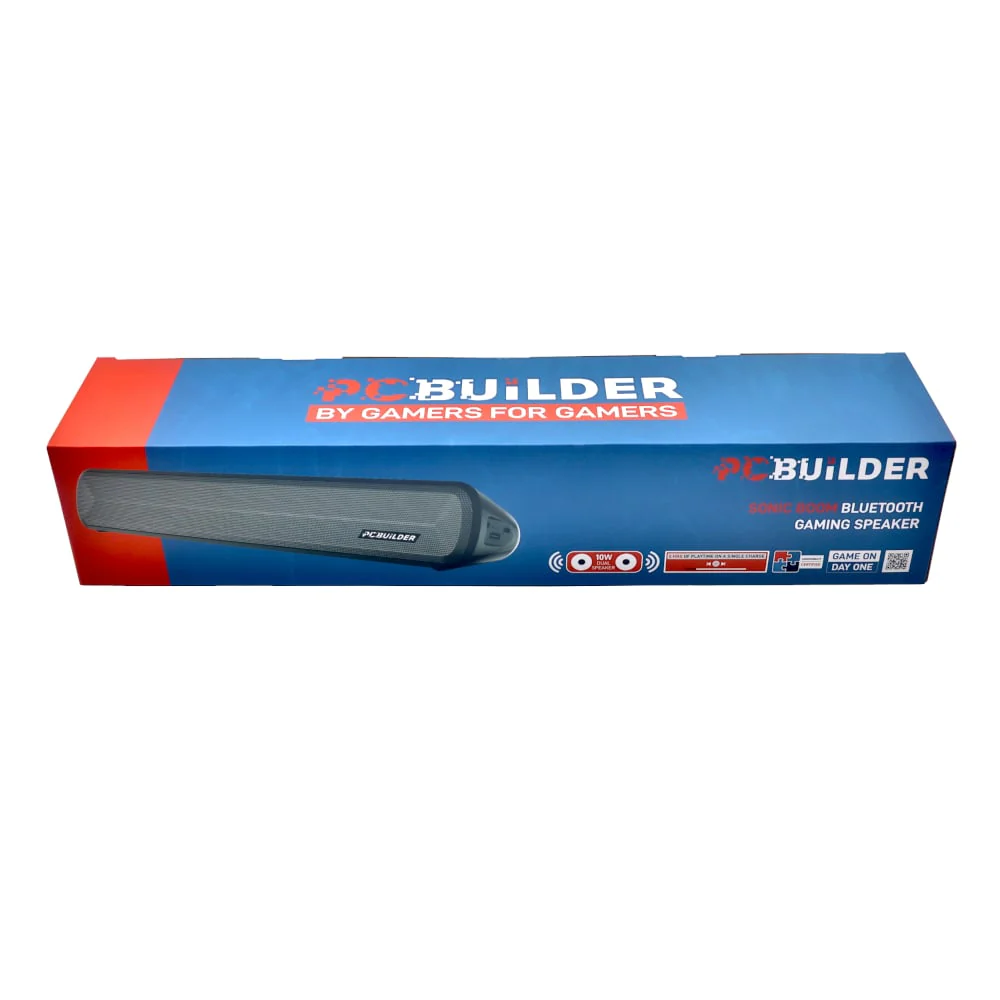 PCBuilder SONIC BOOM Bluetooth Gaming Speaker - Image 4