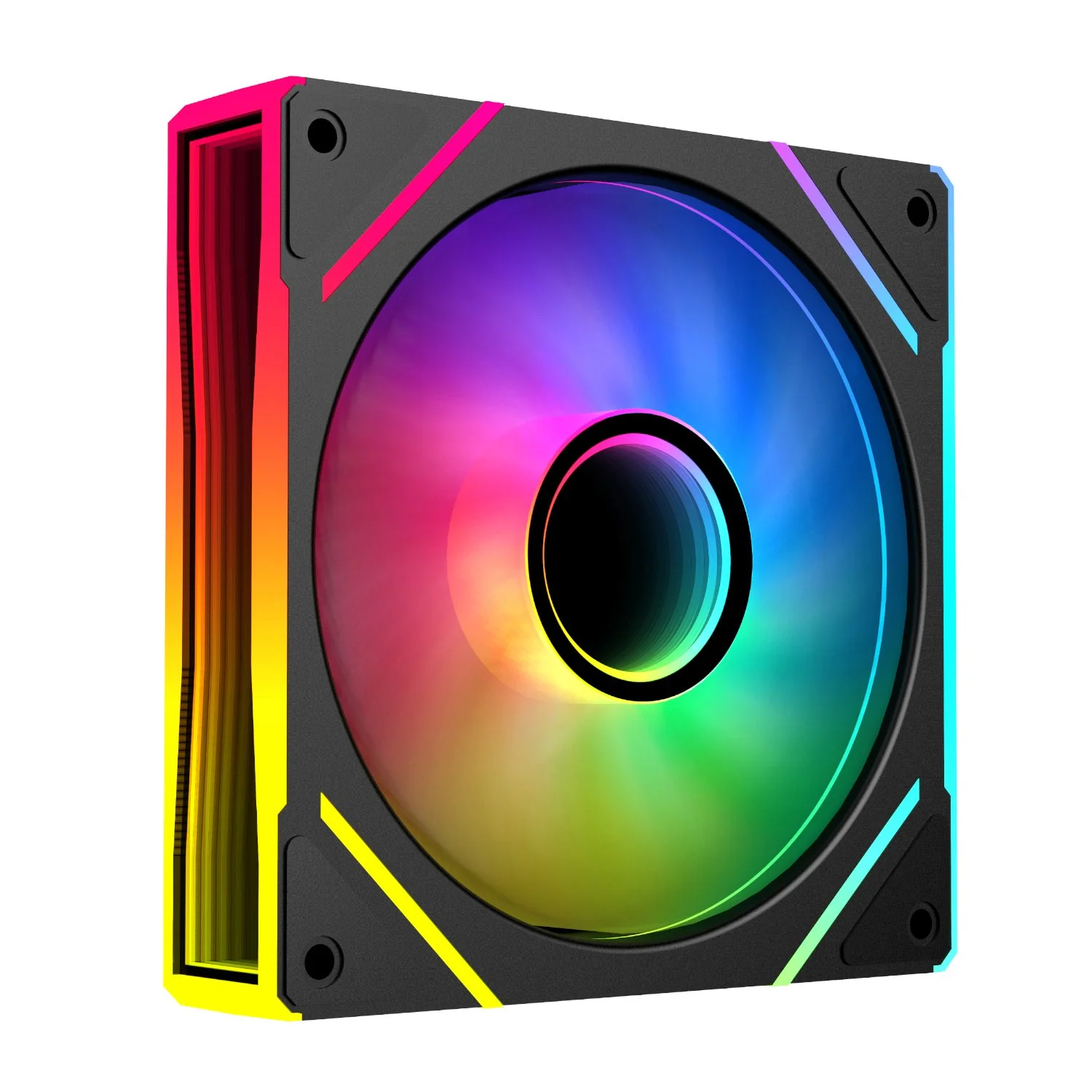 PCBuilder STORM PRISM 120mm ARGB Fan - Black - Image 2