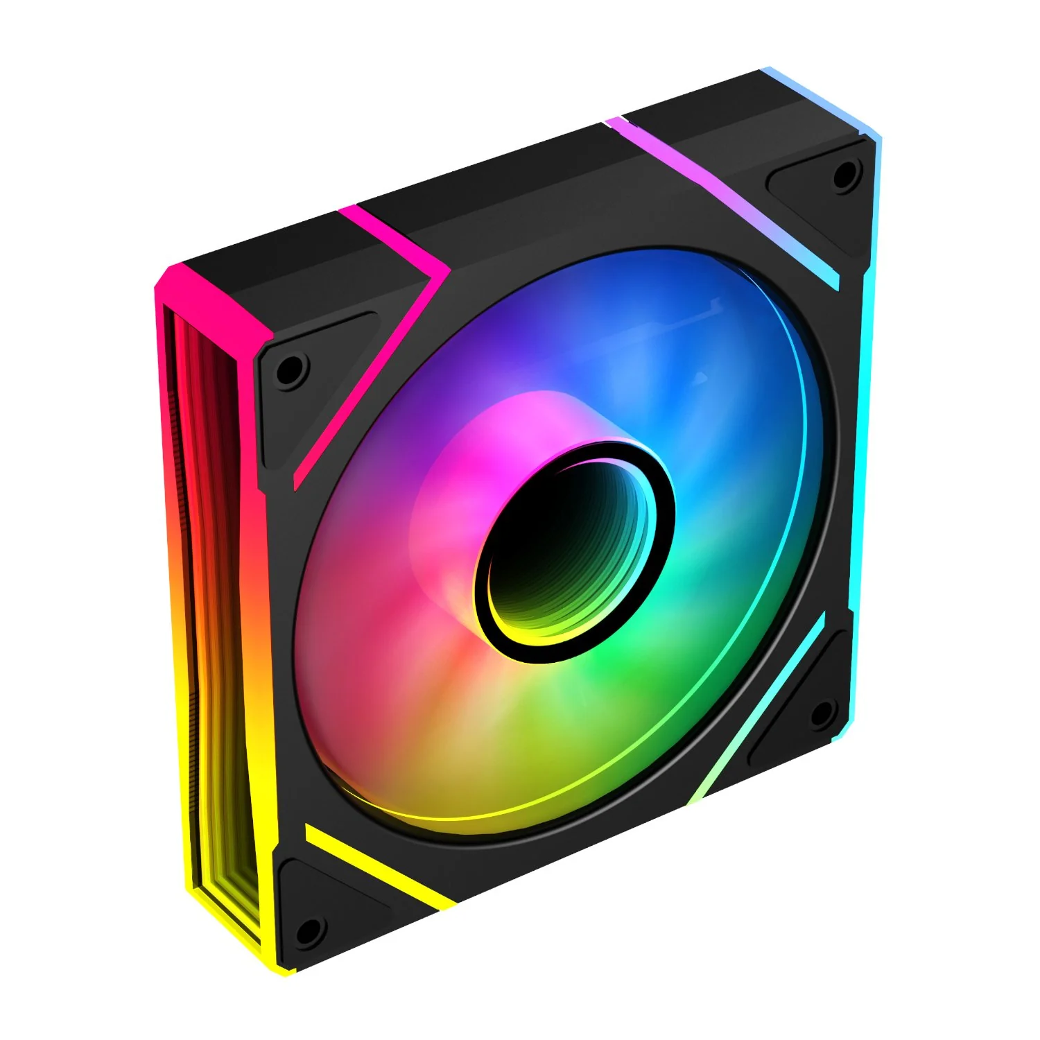 PCBuilder STORM PRISM 120mm ARGB Fan - Black - Image 3